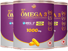 3 Potes GLY ÔMEGA 3