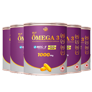 5 Potes GLY ÔMEGA 3