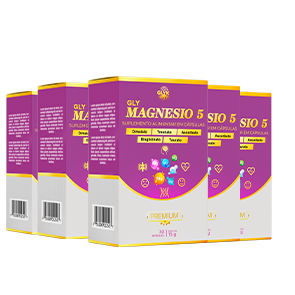 5 Potes GLY MAGNÉSIO 5